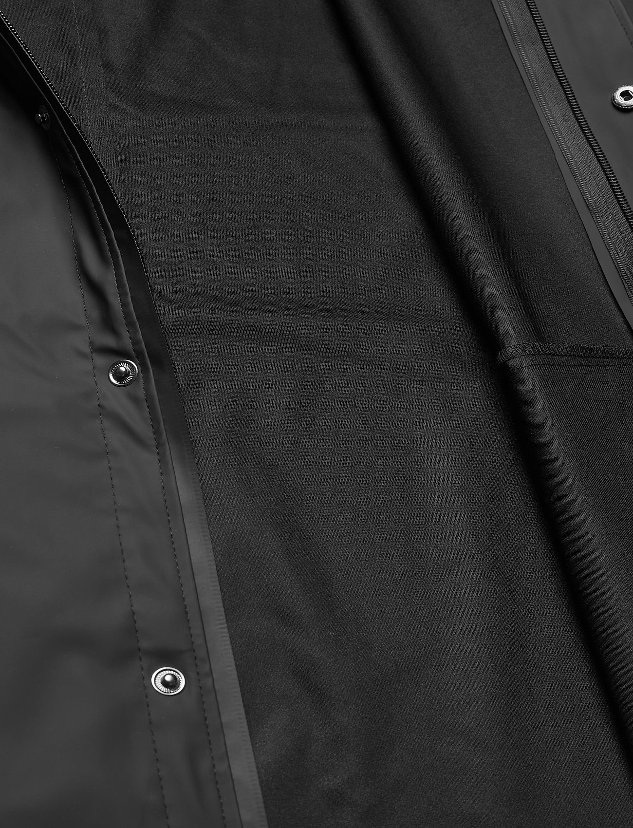 Rains - Fishtail Parka - spring jackets - 01 black - 5