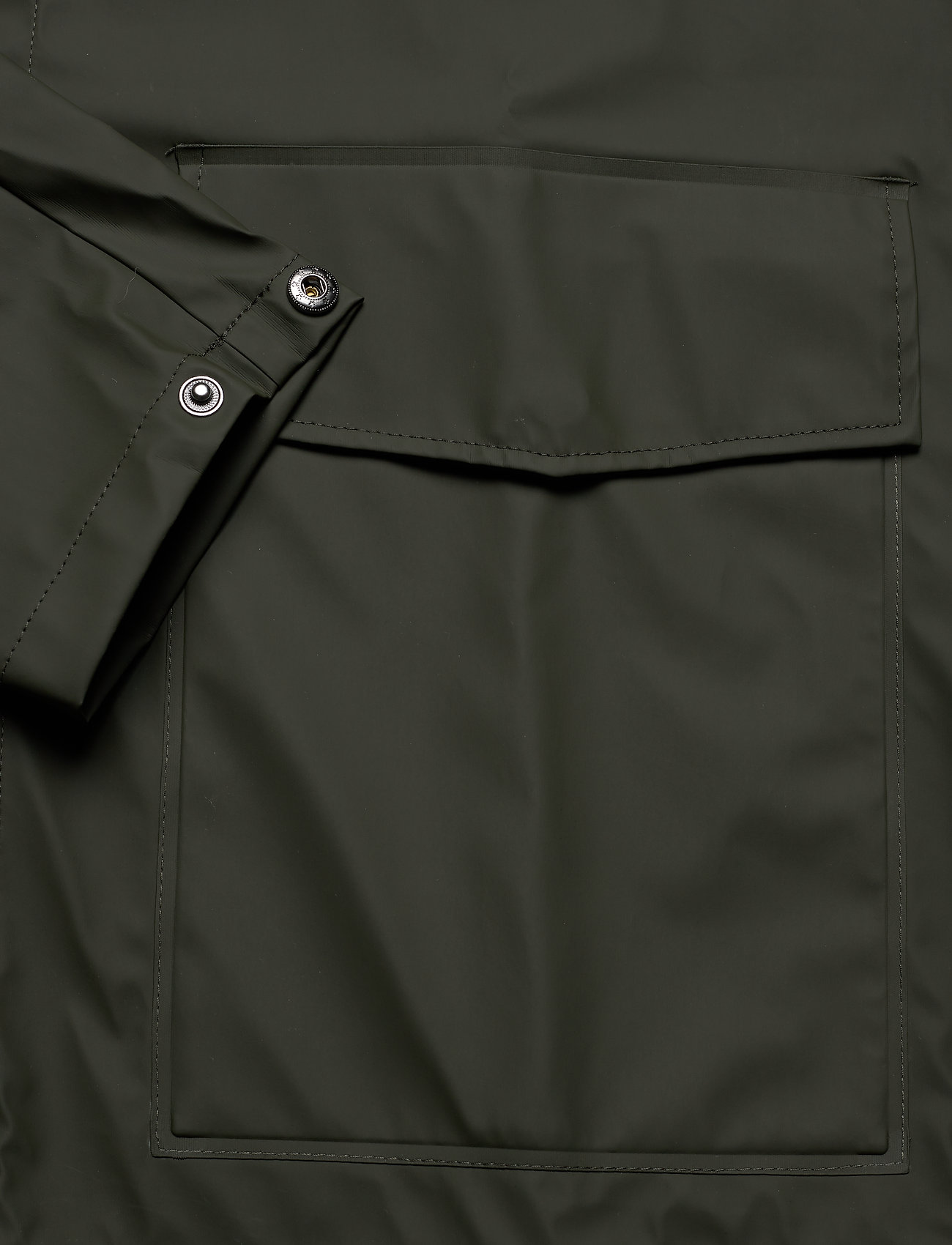 Rains - Short Hooded Coat - spring jackets - 03 green - 3