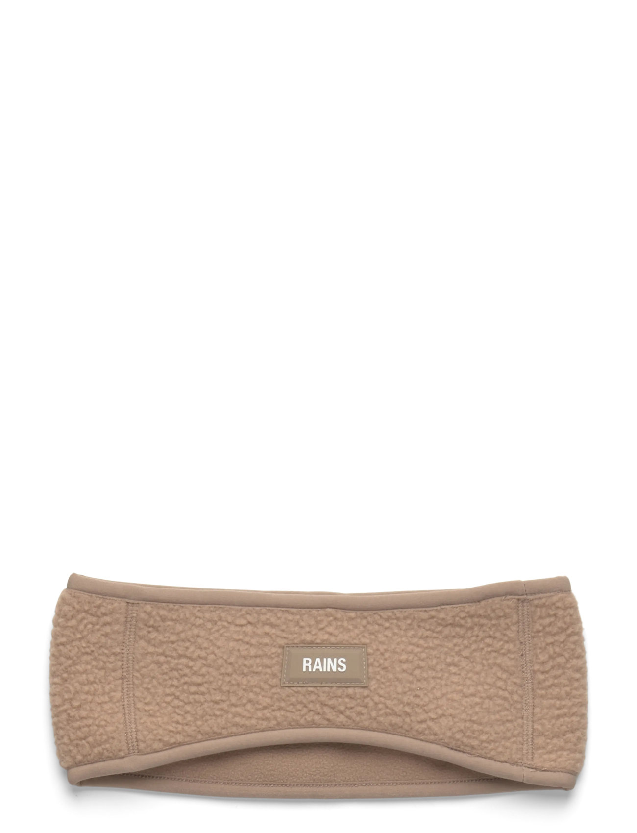 Rains Fleece Headband T1, One Size, Beige, Hovedbeklædning > Pandebånd, Herre
