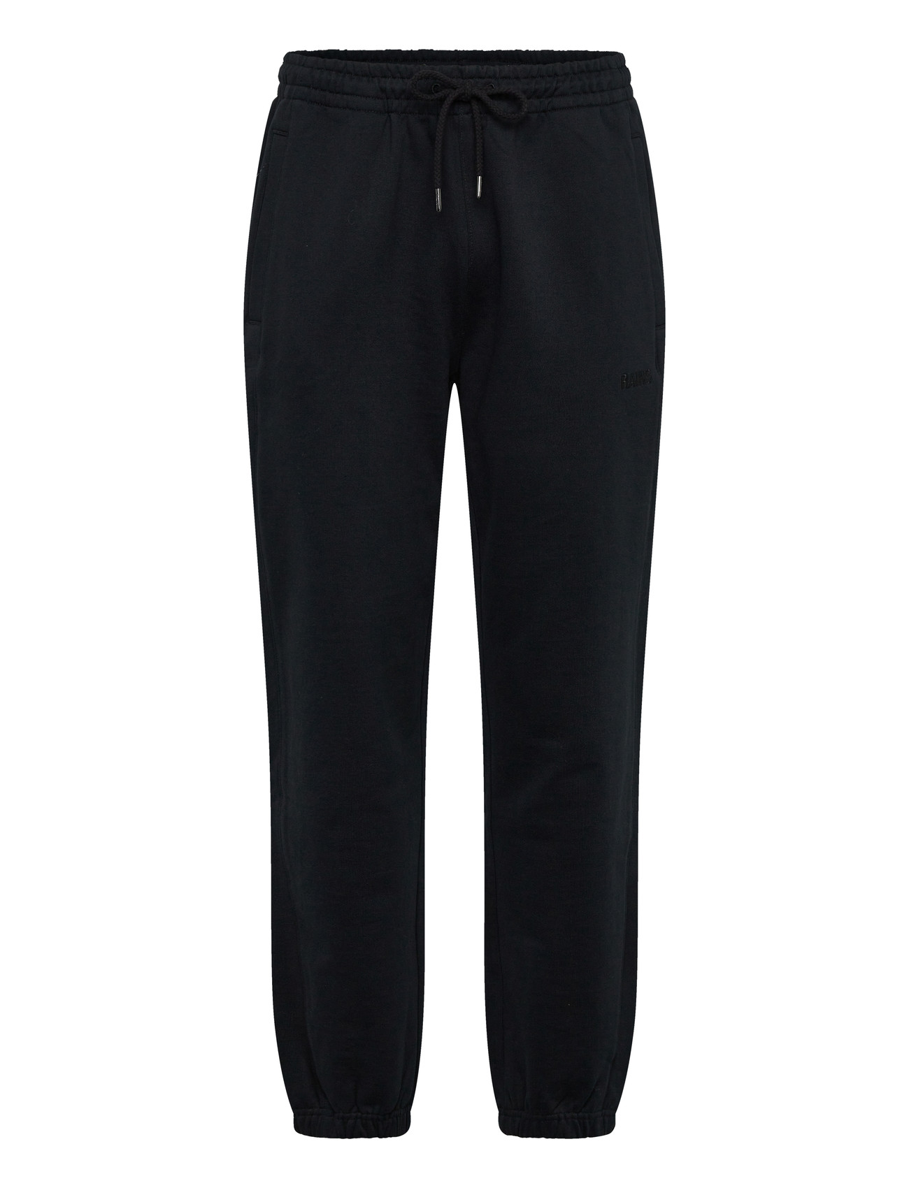 Rains Classic Cuff Pants Blurred, XL, Black, Sport Pants > Sport Sweatpants, Herre