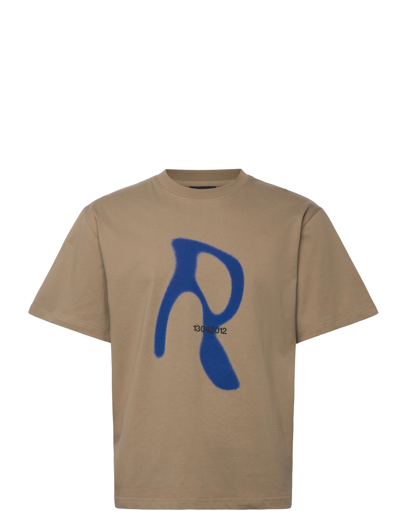 Rains Classic T-Shirt Blurred, XL, Blue, T-Shirts > Kortærmede, Herre