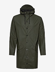 Rains - Long Jacket - spring jackets - 03 green - 2