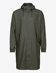 Rains - Fishtail Parka - spring jackets - 03 green - 0