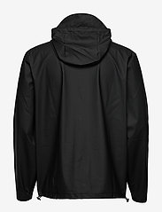 Rains - Short Hooded Coat - spring jackets - 01 black - 1