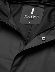 Rains - Fishtail Parka - spring jackets - 01 black - 2