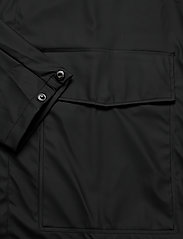 Rains - Short Hooded Coat - spring jackets - 01 black - 3