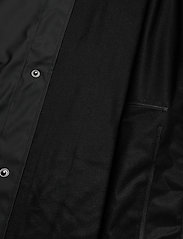 Rains - Short Hooded Coat - spring jackets - 01 black - 4