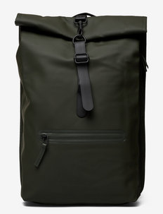 Rolltop Rucksack - väskor - 03 green