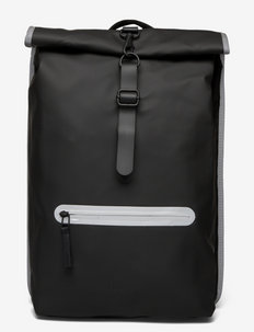 Rolltop Rucksack Reflective - backpacks - 70 black reflective