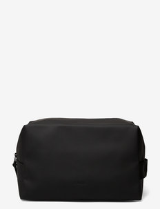 Wash Bag Large W3 - Ūdensnecaurlaidīgas somas - black