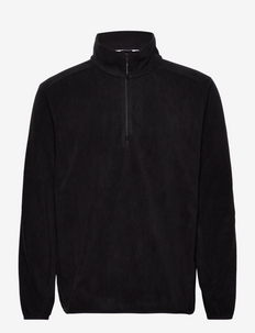 Fleece Half Zip - teddy sweaters - 01 black