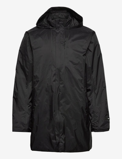 Padded Nylon Coat - spring jackets - 01 black