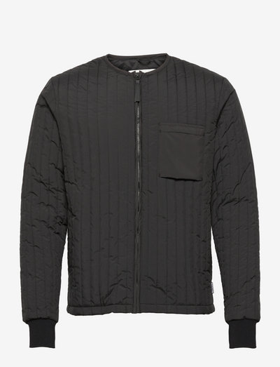 Liner Jacket - quiltede - 01 black