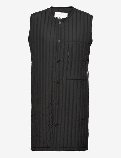 Long Liner Vest - down- & padded jackets - 01 black