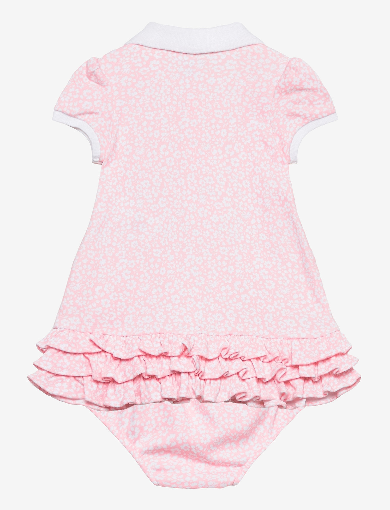ruffled polo dress & bloomer
