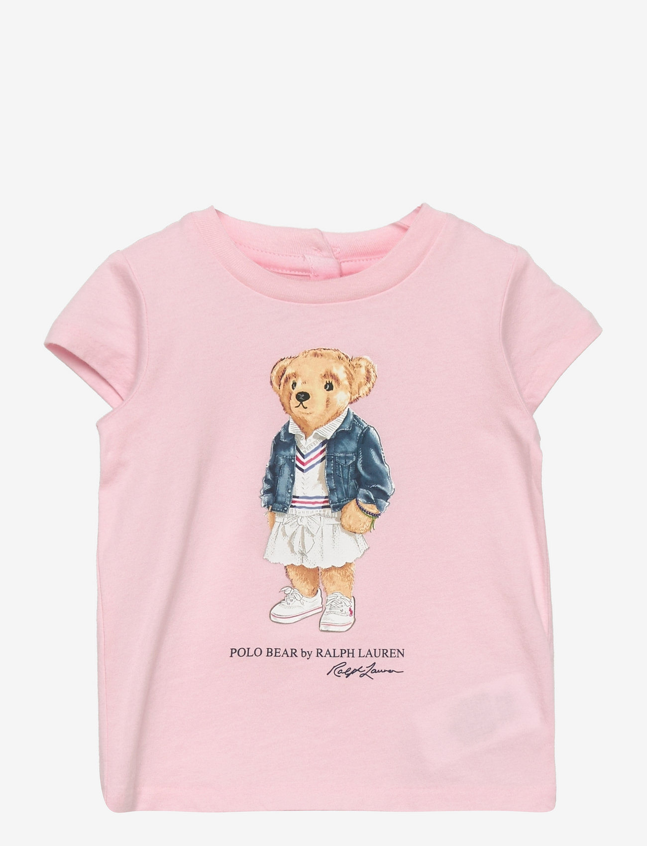 polo bear cotton jersey tee