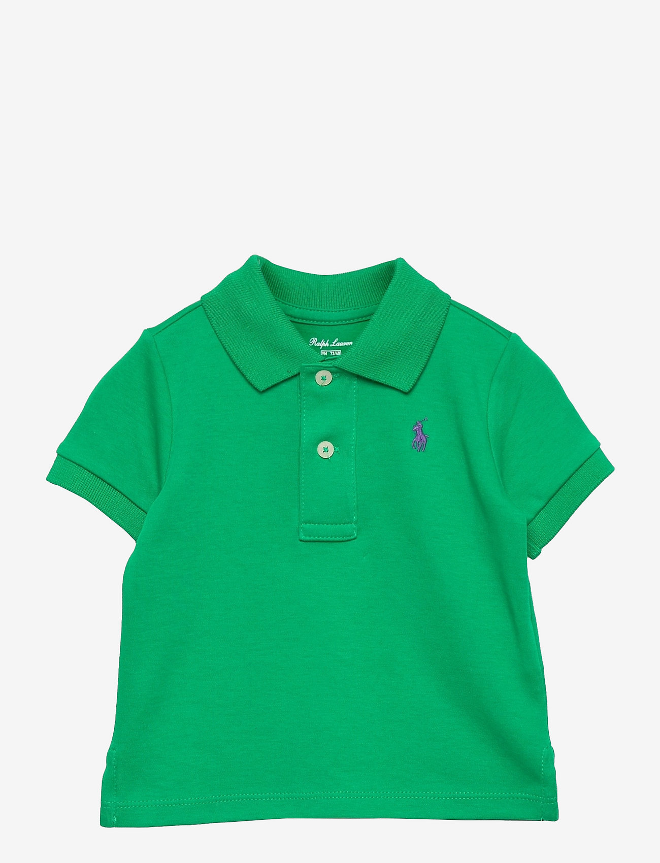 Ralph Lauren Baby - Soft Cotton Polo Shirt - short-sleeved polos - cruise green - 0