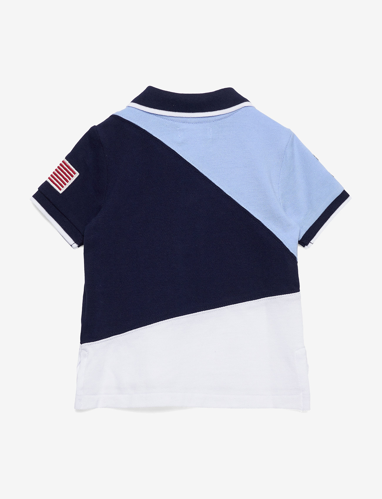 cotton mesh polo shirt