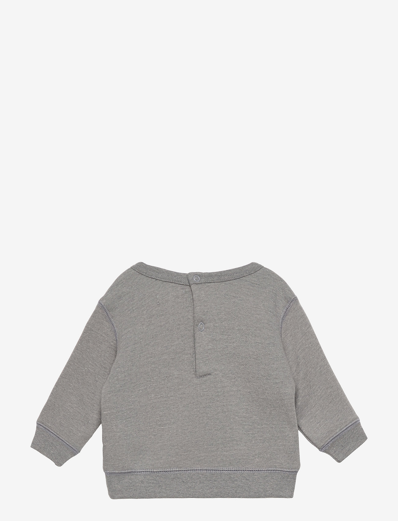 Ralph Lauren Baby - Polo Bear Fleece Sweatshirt - long-sleeved t-shirts - classic grey heat - 1
