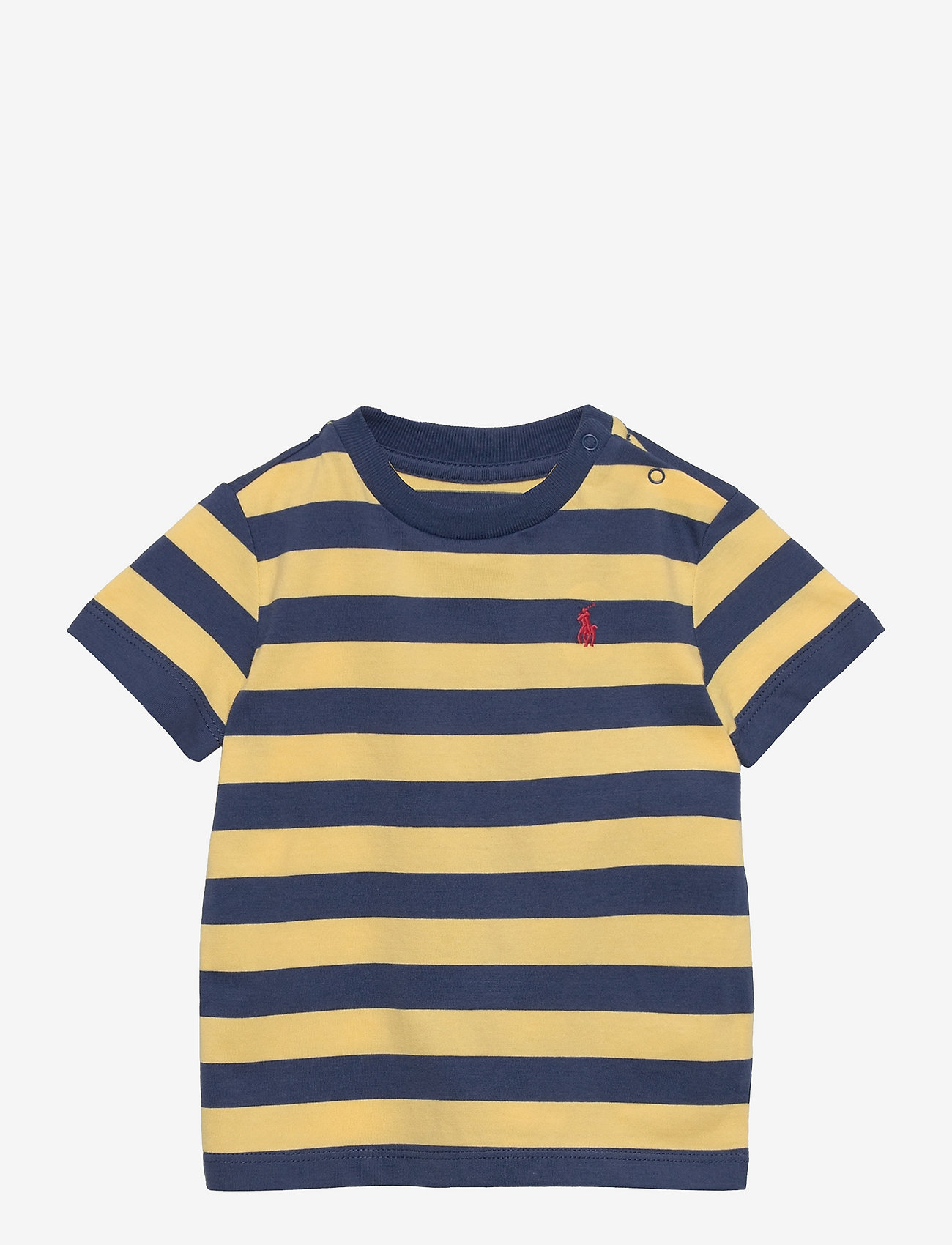 Ralph Lauren Baby - Striped Cotton Jersey Tee - pattern short-sleeved t-shirt - empire yellow/lig - 0