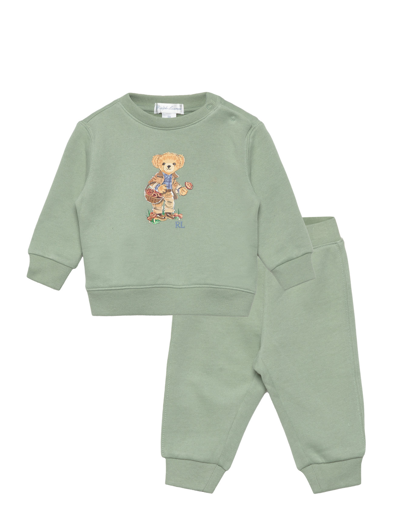 bouwen prijs in het midden van niets Ralph Lauren Baby Polo Bear Fleece Sweatshirt & Trouser Se - Sets -  Boozt.com Switzerland