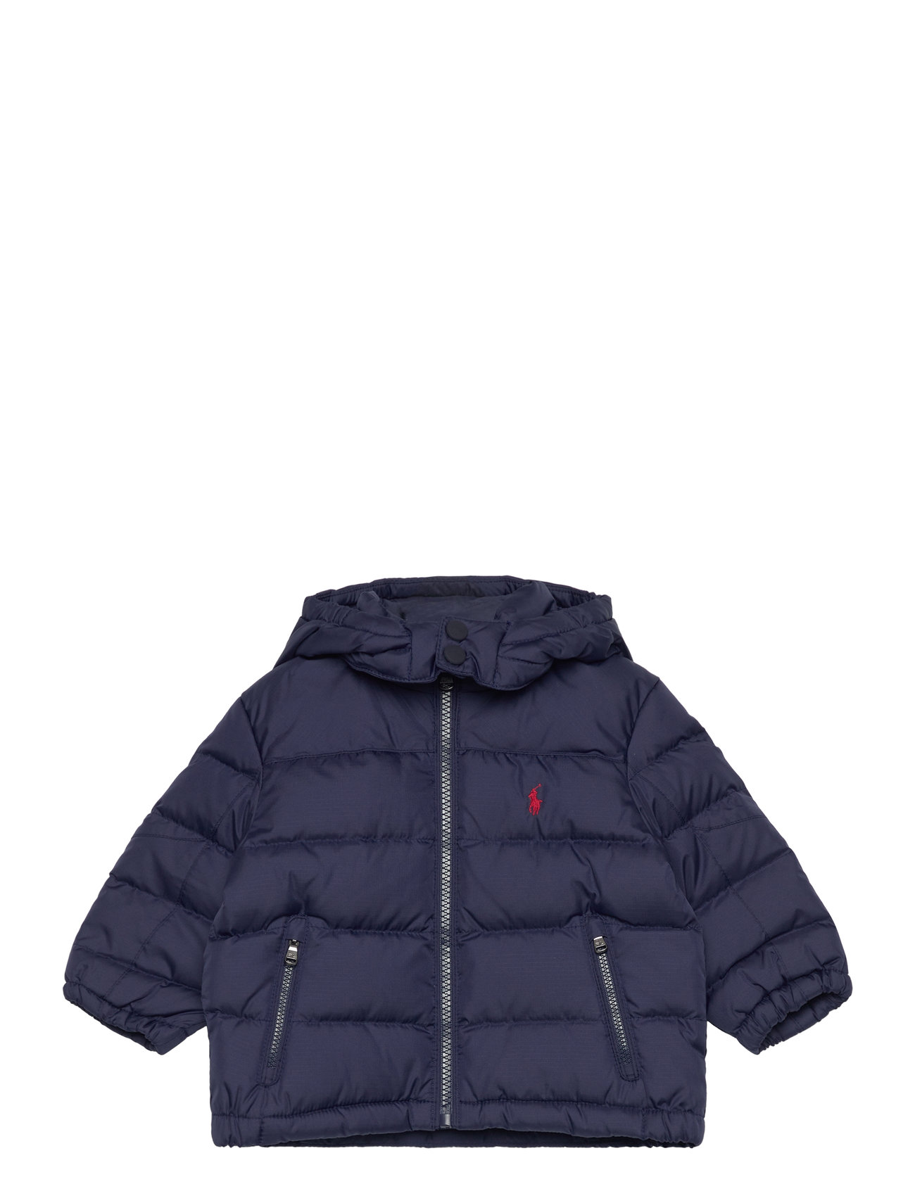 Ripstop Hooded Down Jacket Foret Jakke Navy Ralph Lauren Baby