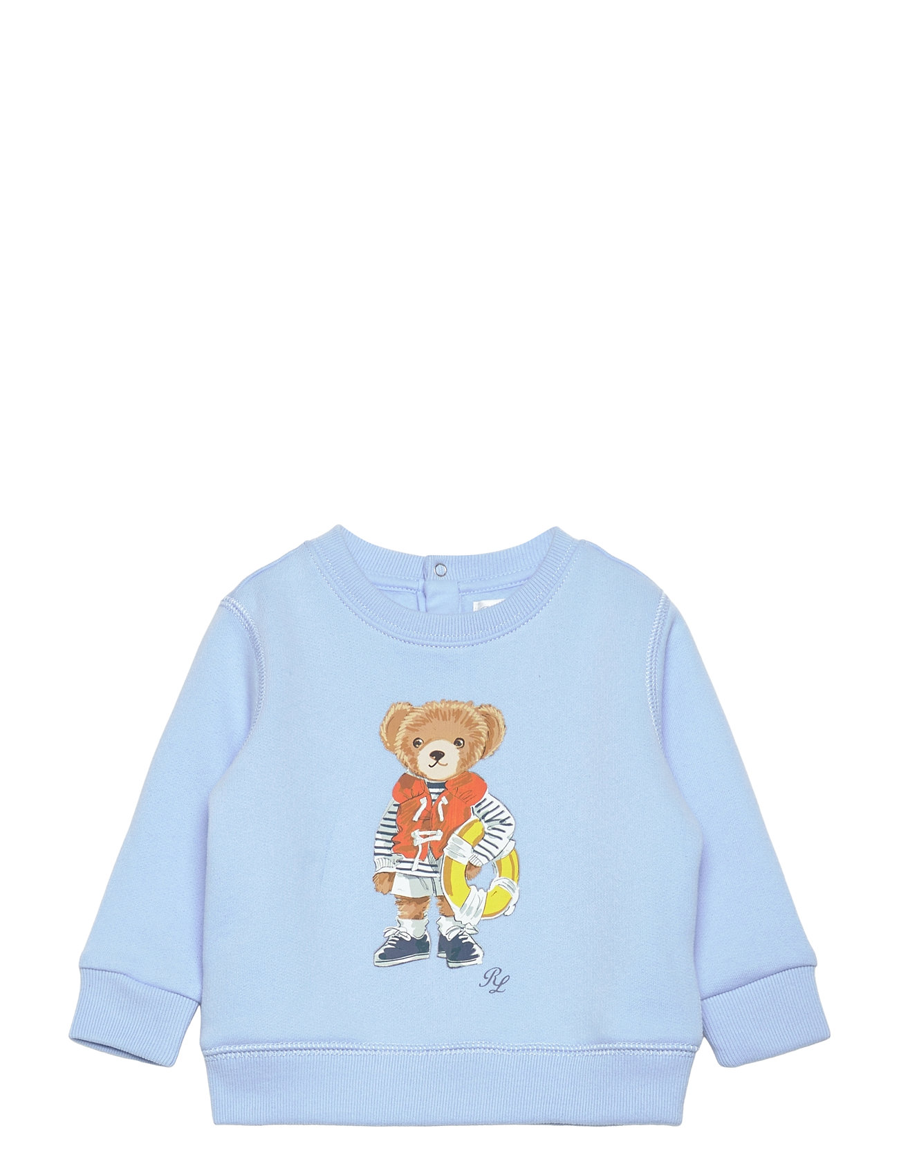 Ralph Lauren Baby Polo Bear Fleece Sweatshirt Blå