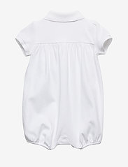 Ralph Lauren Baby - Interlock Bubble Shortall - short-sleeved - white - 1