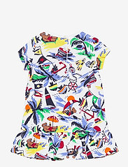 Ralph Lauren Baby - Polo Bear Tee Dress & Bloomer - short-sleeved baby dresses - nautical deco bea - 1