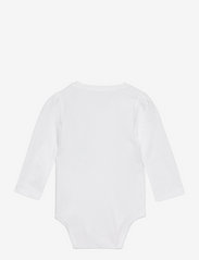 Ralph Lauren Baby - Puff-Sleeve Jersey Bodysuit - long-sleeved bodies - white - 1