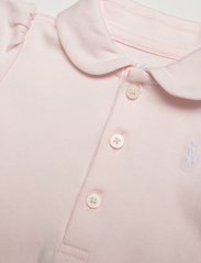 Ralph Lauren Baby - Cotton Interlock Polo Shirt - short-sleeved polos - delicate pink - 2