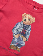 Ralph Lauren Baby - Polo Bear Cotton Jersey Tee - pattern short-sleeved t-shirt - starboard red - 2