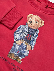 Ralph Lauren Baby - Polo Bear Fleece Sweatshirt - sweatshirts - starboard red - 2