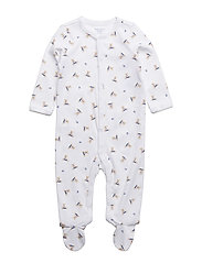 polo bear cotton coverall