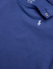 Ralph Lauren Baby - Cotton Jersey Crewneck Tee - plain short-sleeved t-shirts - liberty blue - 2