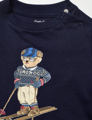 Ralph Lauren Baby - Polo Bear Cotton Long-Sleeve Tee - long-sleeved t-shirts - cruise navy - 2