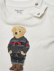 Ralph Lauren Baby - Polo Bear Cotton Long-Sleeve Tee - long-sleeved t-shirts - nevis - 2