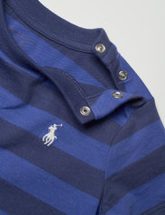 Ralph Lauren Baby - Striped Cotton Jersey Tee - pattern short-sleeved t-shirt - liberty/light nav - 3