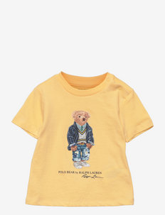 Polo Bear Cotton Jersey Tee - short-sleeved t-shirts - empire yellow