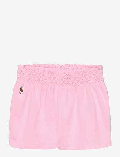 Oxford Mesh Short - sweat shorts - carmel pink