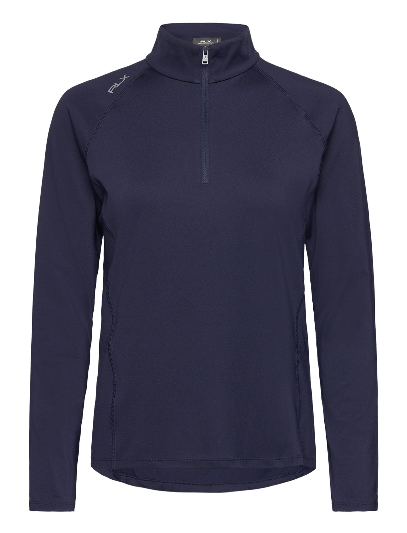 Stretch Jersey Quarter-Zip Pullover Sport Knitwear Jumpers Navy Ralph Lauren Golf