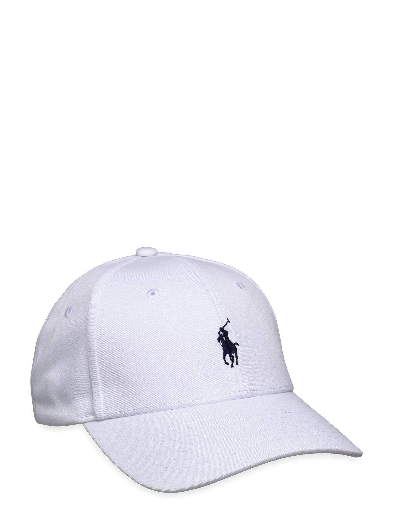 Ralph Lauren Golf Embroidered Pony Twill Cap, One Size, White, Hovedbeklædning > Kasketter, Dame
