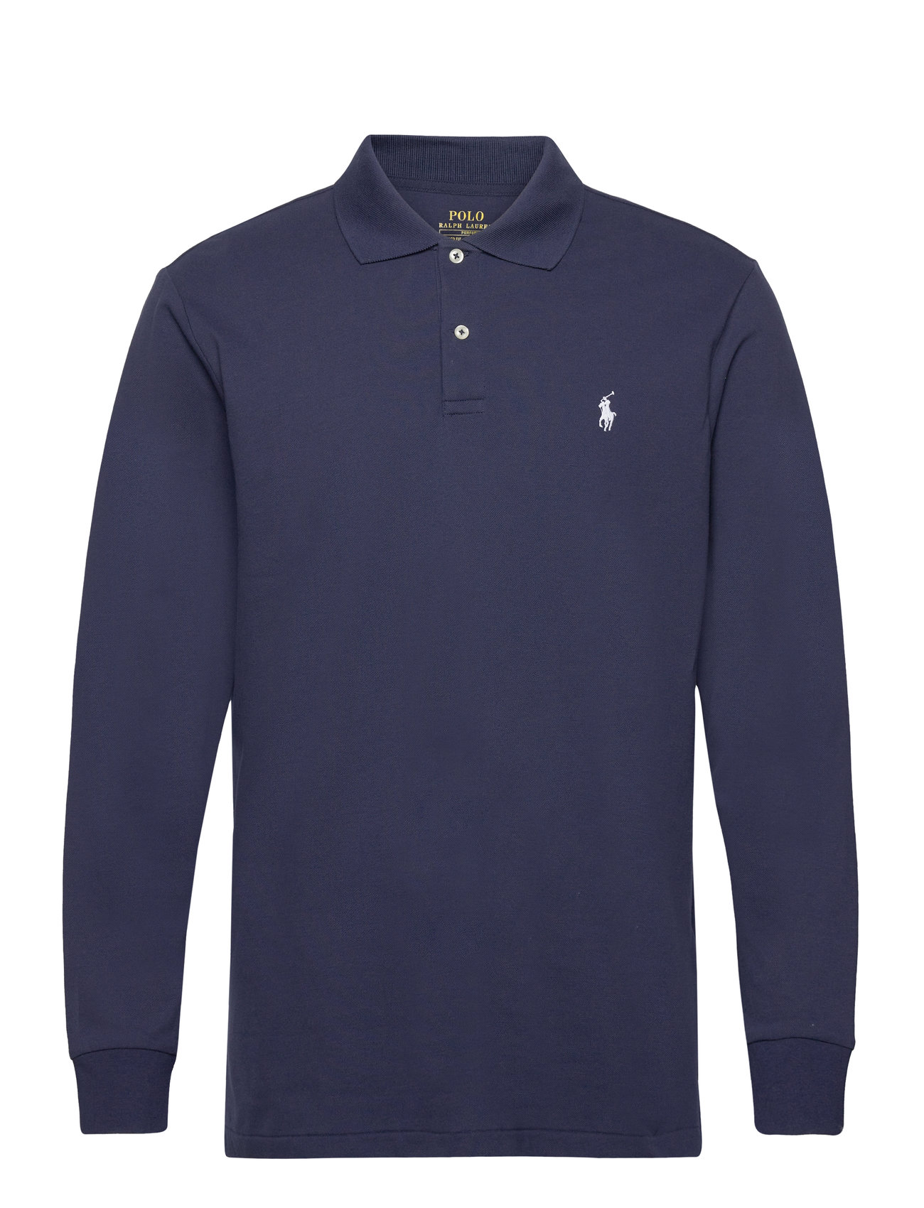 Tailored Fit Performance Polo Shirt Sport Polos Long-sleeved Navy Ralph Lauren Golf