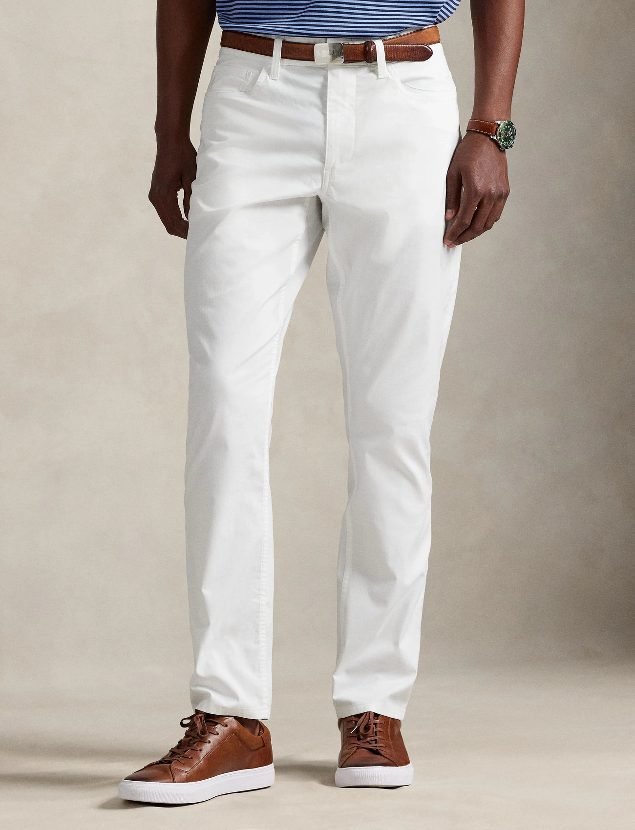 Ralph Lauren Golf Classic Fit Performance Twill Pant, 31 x 32, White, Sport Pants > Sport Golf Pants, Herre