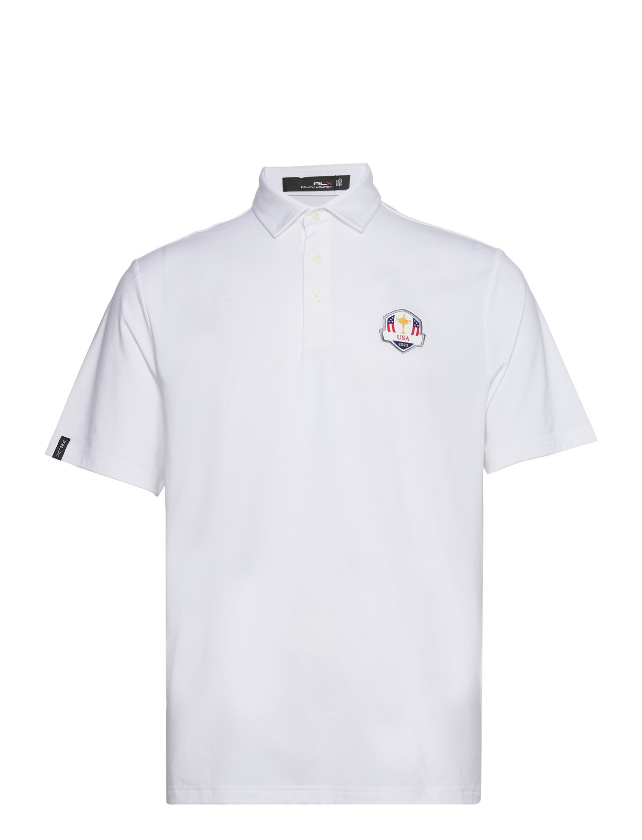 U.s. Ryder Cup Uniform Polo Shirt Sport Knitwear Short Sleeve Knitted Polos White Ralph Lauren Golf