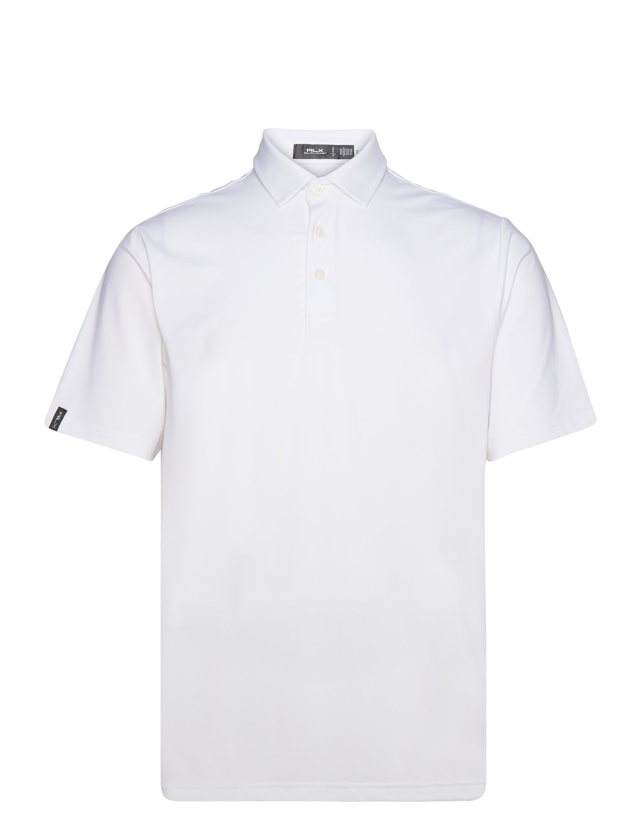 Classic Fit Performance Polo Shirt Sport Knitwear Short Sleeve Knitted Polos White Ralph Lauren Golf