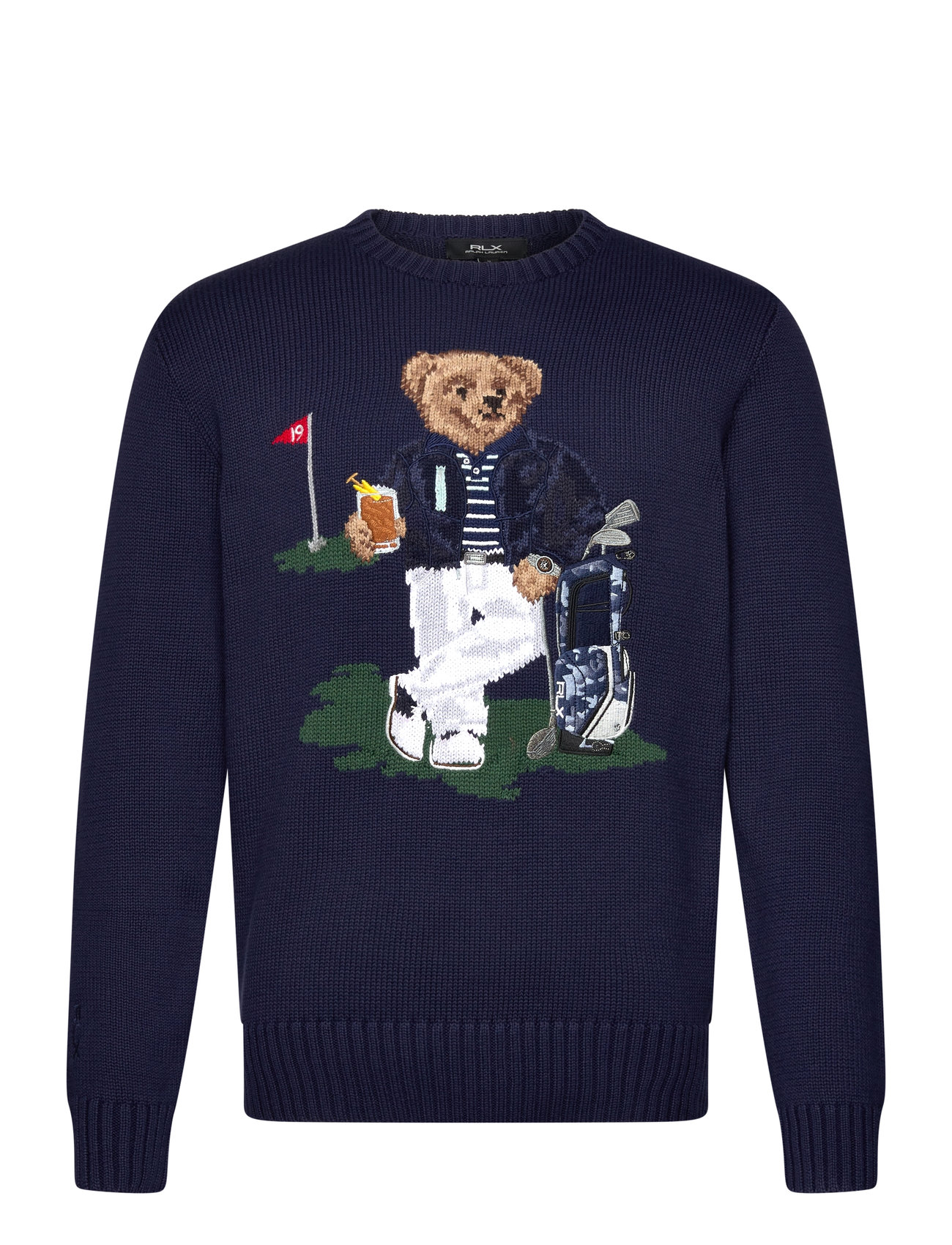 Polo Bear Performance Sweater Sport Men Sport Clothing Sport Sweatshirts & Hoodies Sport Knitwear Navy Ralph Lauren Golf