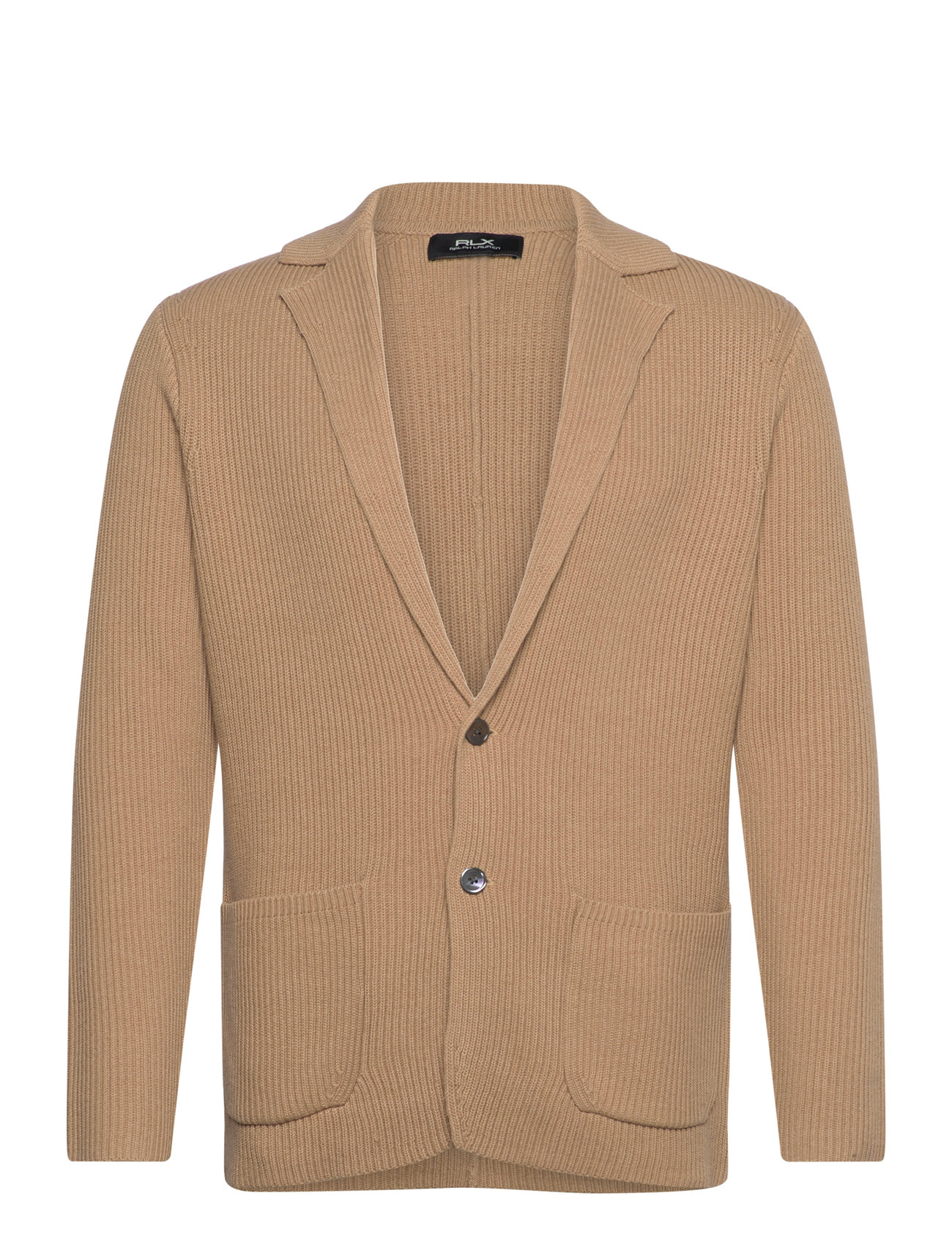 Ralph Lauren Golf Mesh-Knit Cotton-Blend Blazer Cardigan Brun