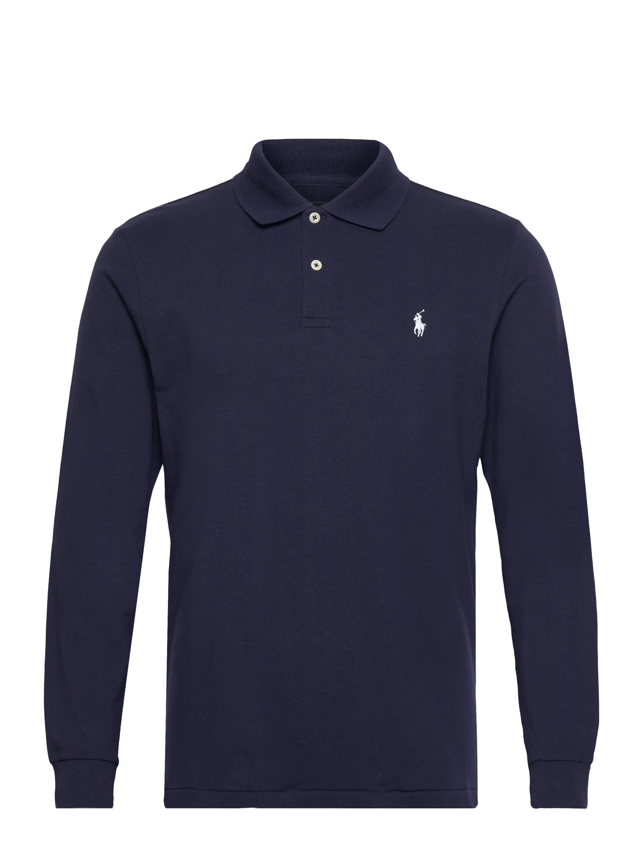 Ralph Lauren Golf Tailored Fit Performance Polo Shirt, L, Navy, Sport Polos > Sport Long-sleeved Polos, Herre
