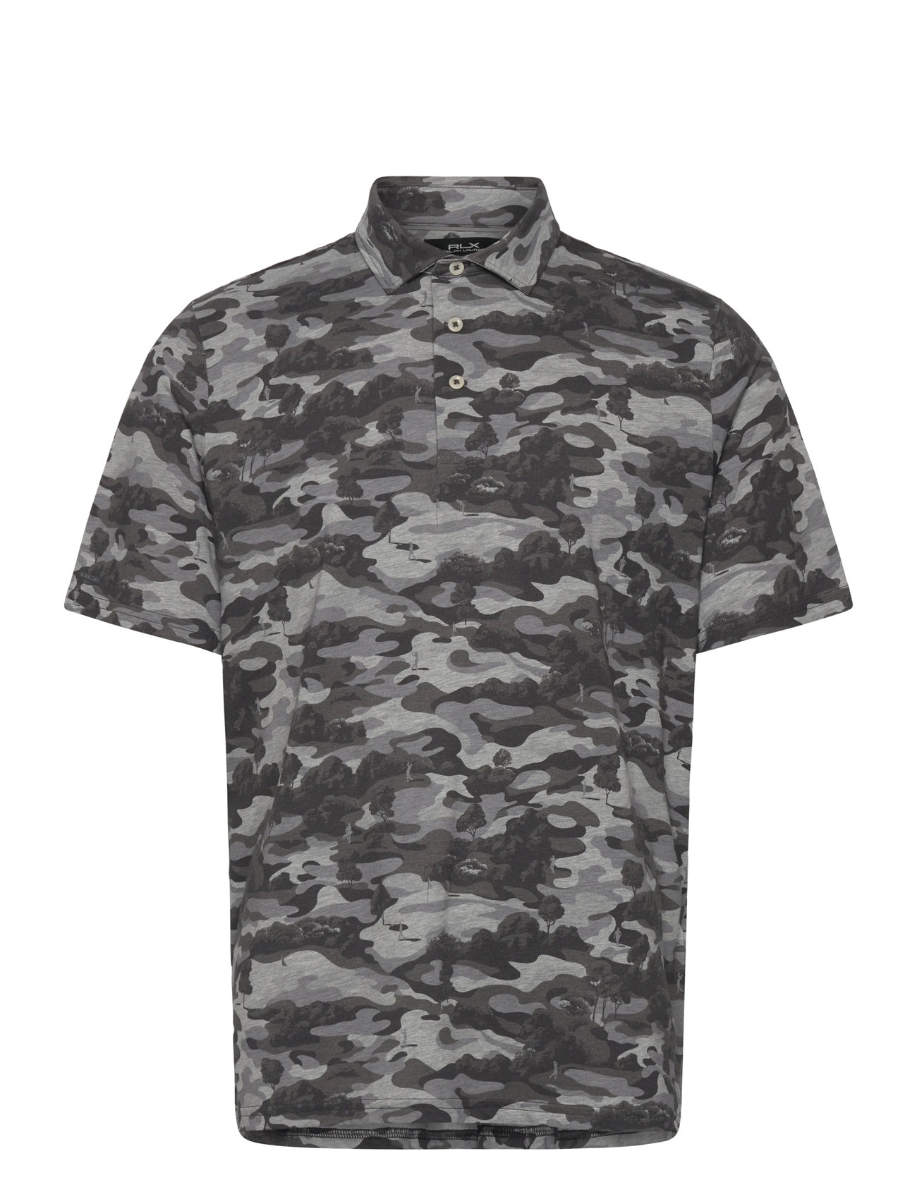 RALPH LAUREN GOLF Luxury Perf Jersey-Knt-Polo Grau - M - Herren